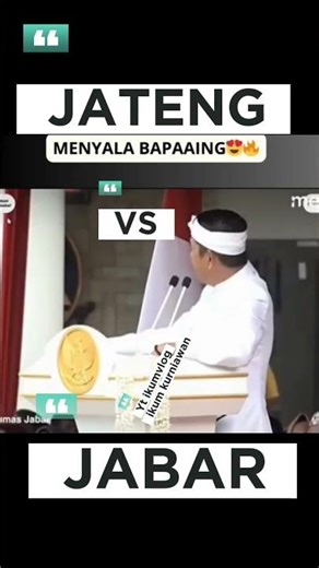 CENTRAL JAVA VS WEST JAVA
