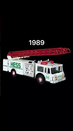 Evolution of HESS fire trucks #hesstrucks #firetruck