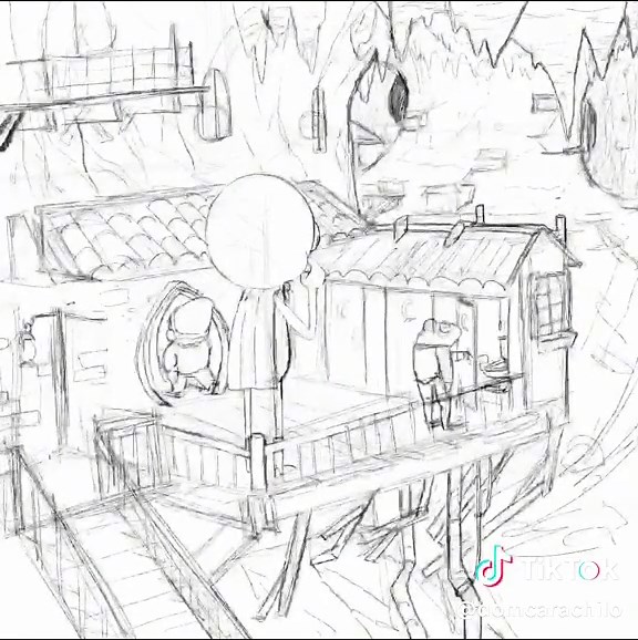 Carl considers using the restroom. #drawing, #comics, #creatorowned, #wip, #artistsoftiktok, #cartoon, #orginalcharacter, #comicbooks, #sketchbook, #toilet, #worldbuilding, #illustration, #kidlitart