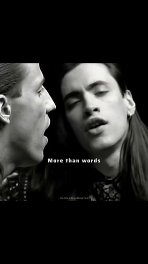 GAR25 on Instagram: ""More Than Words" by Extreme (1990) is one of the most iconic acoustic rock ballads of all time. Stripped of heavy guitars and drums, this song showcases pure emotion with heartfelt lyrics and stunning vocal harmonies from Gary Cherone and Nuno Bettencourt. It’s not just a love song – it’s a powerful reminder that true feelings are shown through actions, not just spoken words. With its simple acoustic arrangement and timeless message, More Than Words became a worldwide hit i