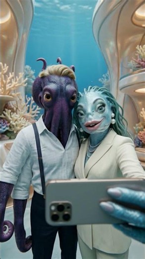 The Octopus Camera Guy Stole the Entire Real Estate Show #funny #octopus #viral