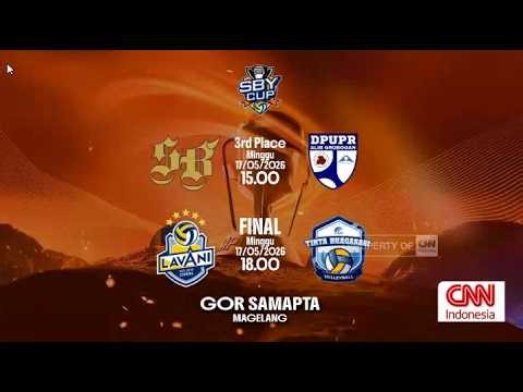 LIVE Final SBY Cup 2026: LavAni Transmedia vs Perumda Tirta Bhagasasi