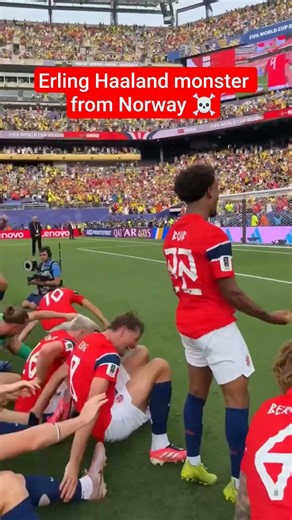 ERLING HAALAND ☠️ VIKING ROW AFTER MATCH • BRAZIL 1-2 NORWAY