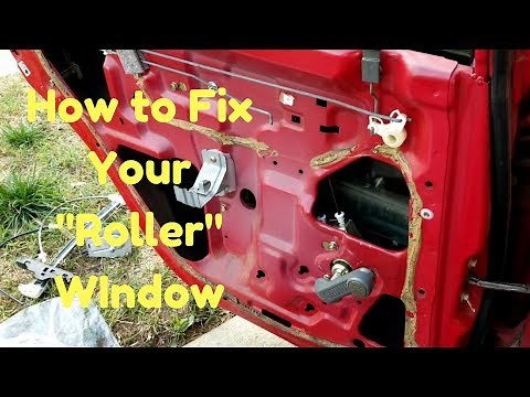 Fix Your Manual Window Regulator | "Rolly" Hand Crank Fix | 92-00 Honda/Acura