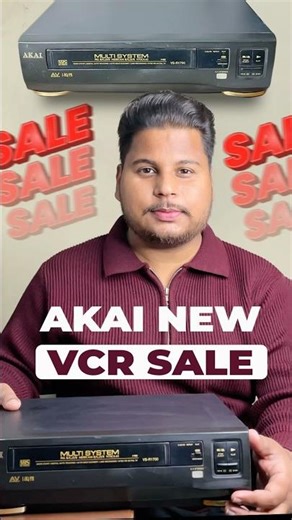 Akai new vcr sale #youtube #shorts #youtubeshorts
