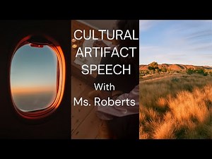 Cultural Artifact Speech