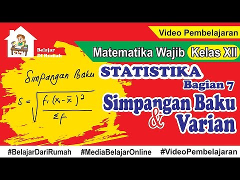 Statistics Part 7 - Standard Deviation and Variance of Single and Grouped Data