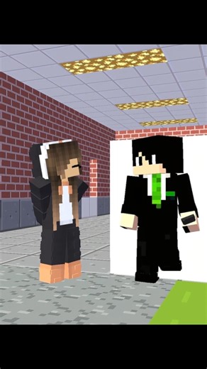 Isilent and his girlfriend #minecraft #memes #funny #shorts