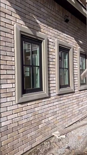 Modern Brick Exterior Facade for a Custom Home