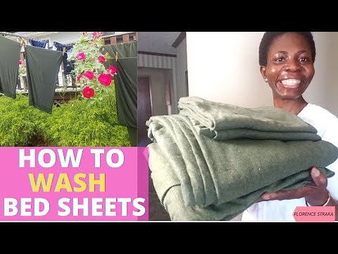 How To Wash Bed Sheets By hand (Wash Sheets By Hand)