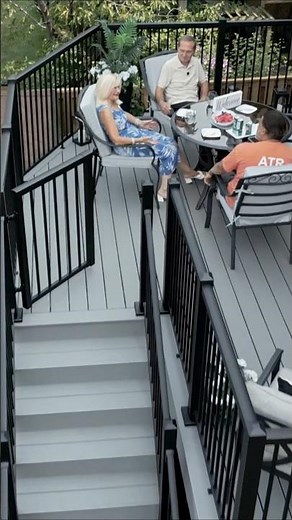 How to Install a Pre-Assembled Railing System for your deck or balcony #outdoorrenovation #balcony