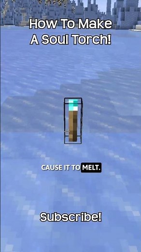 How To Make A Soul Torch In Minecraft?