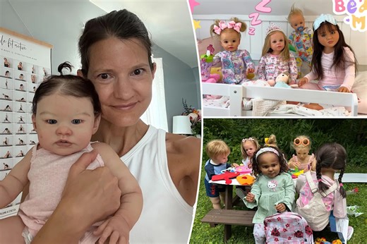 I’m a doll mom of 20 — critics rip me as ‘creepy AF,’ but I’m pulling in $200K a year with my fake babies