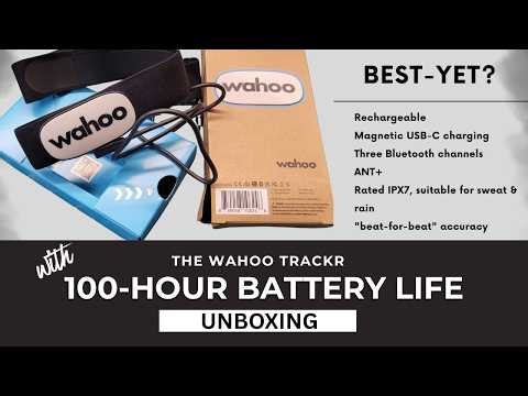 Wahoo Chest Strap Heart Rate Monitor Generation 3 - Unboxing