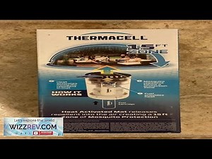 NEW THERMACELL Patio Shield Mosquito Insect Repellent Scent Free No Spray NIB Review