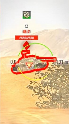 ATGM vs IS-7 #Shorts