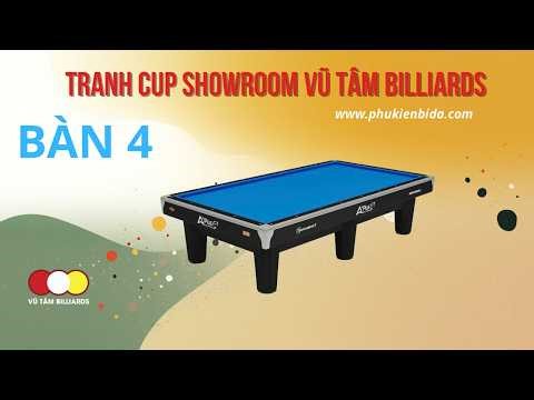 HOÀ RADIO (Minh Điền) - DƯƠNG SANG (Cao Lãnh), , Bida 3 Băng Cup Showroom Vũ Tâm Billiards