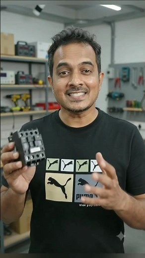Contactor Explained for Beginners | Motor Control Made Easy #electrical #Contactor