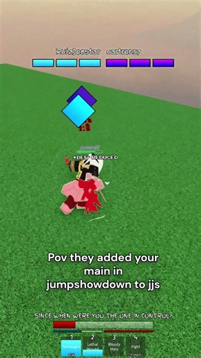 I love chara #jujutsushenanigans #jjs #jjkgame #jjk #roblox #jumpshowdown #undertale