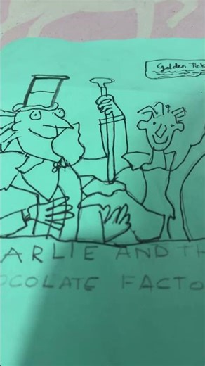 How to Draw Charlie and the Chocolate Factory | Easy Drawing Tutorial