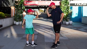 Can Lleyton Hewitt make a comeback at the Australian Open when he plays against his son Cruz? #EmiratesPlay | Emirates