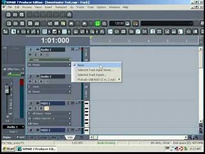 Sweetwater - Setting Up SONAR for Audio Recording