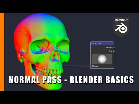 Normal Pass - Blender Basics Relight a scene on the fly