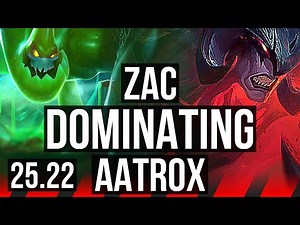 ZAC vs AATROX (TOP) | 7/1/11, Dominating | KR Diamond | 25.22