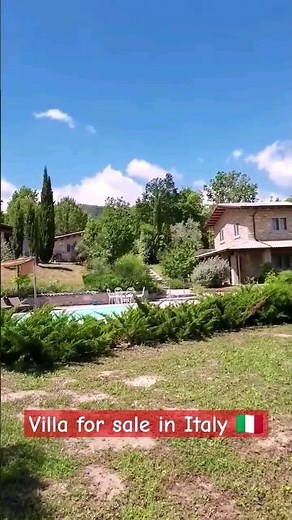 Italian Villas for sale | Exclusive Property with swimming pool and olive trees