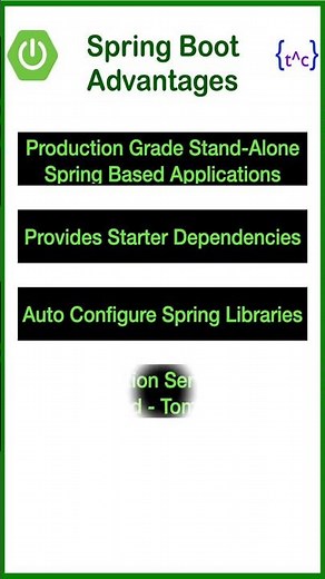 #shorts #ytshorts Why to use Spring Boot ?