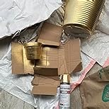 Rust-Oleum 7710830 Stops Rust Bright Coat Metallic Spray Paint, 11 Ounce, Gold, (Pack of 1)