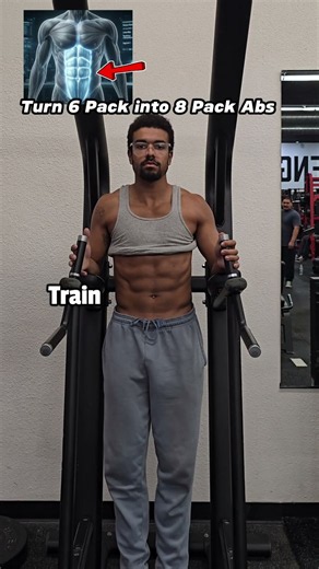 Turn 6 Pack into 8 Pack Abs