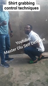 1.1K views · 40 reactions | Shirt Grabbing control techniques #shortsvideos #reels #selfdefense #Martial Arts and Fitness Tips #taekwondo #martialartstraining | Master olu | Facebook