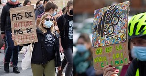28 mars 2021 : les 15 meilleurs slogans de la manifestation pour « une vraie loi climat »