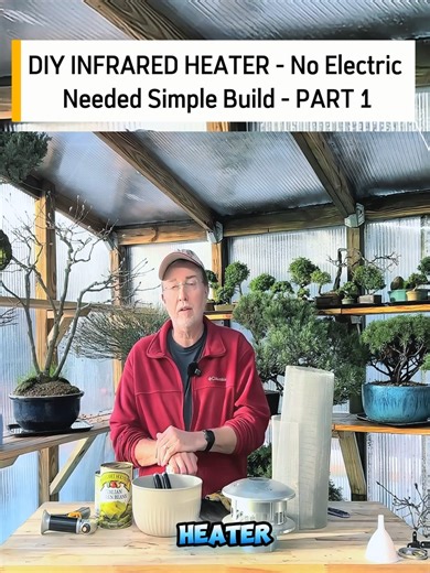 DIY INFRARED HEATER - No Electric Needed Simple Build - PART 1 #zengardenoasis #diyheater #homemadeheater #emergencyheater #diyheating #emergencyheat #homehacks #viral