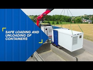 Safe loading and unloading of containers | CONTAINEX