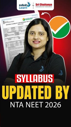 NEET 2026 Syllabus OUT: NTA Official Update | Complete Subject-Wise Analysis ||‪@InfinityLearn_NEET‬