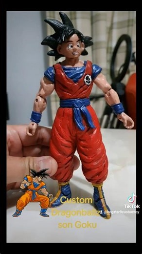 Custom Dragonball Z Son Goku #customtoys