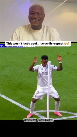 Cold Finish. Hot Dance. 🔥 #soccer #vinijr #footballfans #fypshorts #footballer #shorts #viniciusjr