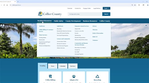 Disposing of unwanted items responsibly is easy in #CollierCounty! Watch this quick how-to video to see how the solid waste search bar works. Simply type in any item — from batteries to old furniture to tree trimmings — and find the best way to dispose of it. Results are available in multiple languages, too! Visit collier.gov/solidwaste. Together, we can #PreserveOurParadise 📣Please share this on your neighborhood Facebook page! #PublicUtilities | Collier County, Florida