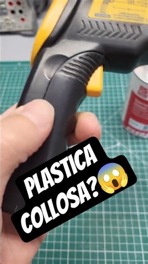 come rimediare alla plastica collosa e appiccicosa ⚡️ #faidate