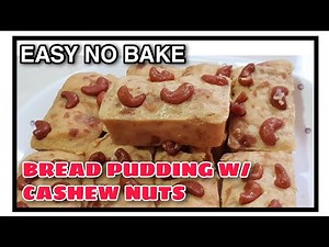 Easy No Bake Bread Pudding Recipe