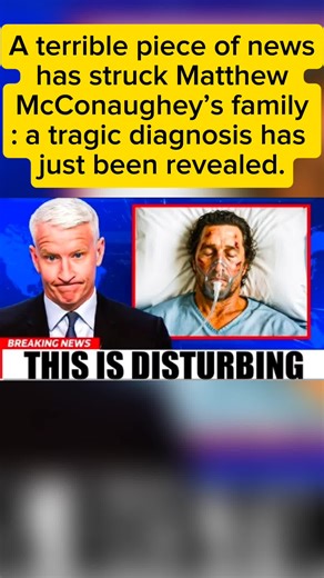 A terrible piece of news has struck Matthew McConaughey’s family: a tragic diagnosis has just been revealed Matthew McConaughey’s family is facing heartbreaking news after a tragic diagnosis is revealed. Fans are deeply saddened, offering prayers and support during this difficult time. The community joins together, expressing their sympathy and sending love to McConaughey and his loved ones. 💔🙏✨ #MatthewMcConaughey #PrayersForFamily #BreakingNews #CelebritySupport #TrendingNow