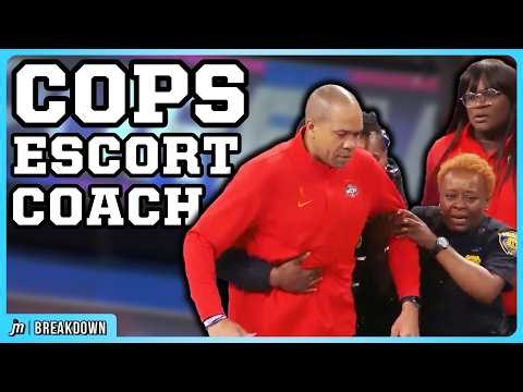 Angel Reese no-calls lead to coach being escorted out by police, a breakdown