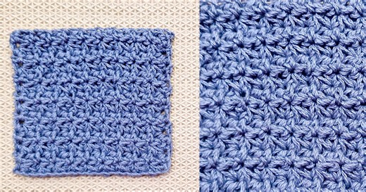 Crochet Trinity Stitch Tutorial