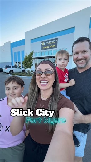 Val Simpson on Instagram: "If you’re looking for the ultimate indoor adrenaline rush in Southwest Florida, let me introduce you to Slick City Action Park in Fort Myers — where the slides are faster, the laughs are louder, and the fun literally never stops. This all-under-one-roof action destination lives inside a 36,000-square-foot climate-controlled playground packed with thrills for all ages. Inside, you’ll find 14 massive slides built for speed, twists, and friendly competition… from high-spe