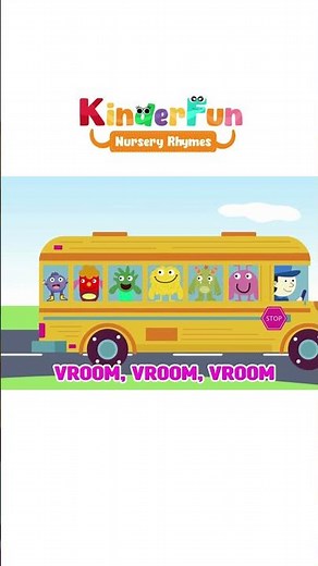 Wheels on the Bus for Kids 🚍 | Nursery Rhymes | Baby Songs | Learn with Fun