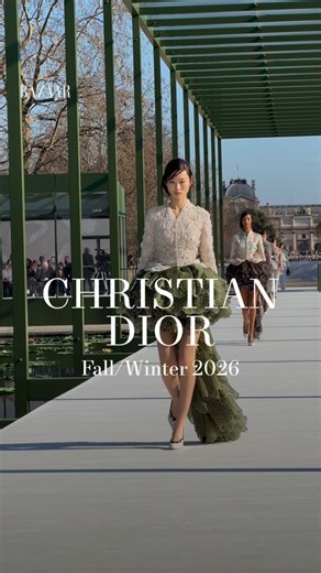 Florals for spring were indeed groundbreaking at @jonathan.anderson’s fall 2026 @dior show. Tap the link in bio for more. | Harper's Bazaar