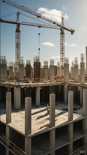 This Mega Building Was Built in 30 Seconds 🤯 | AI Construction Time-Lapse