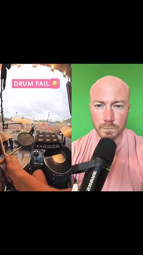 A really bad drum fail #drums #drummers #drumsolo #drumfail #drummer #drum #drummer #drumtok🥁 | Colby Fulton